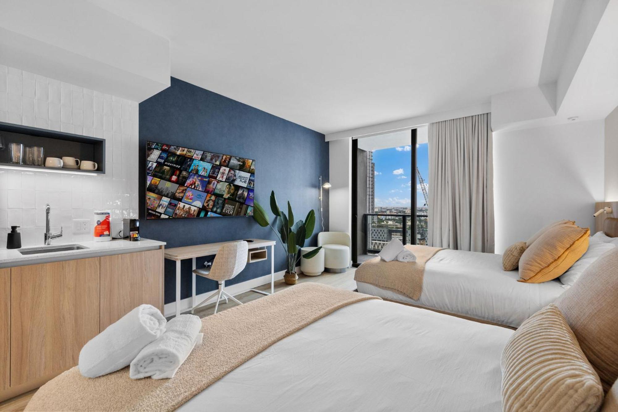 Free Parking! Stylish W Views Appartement Miami
