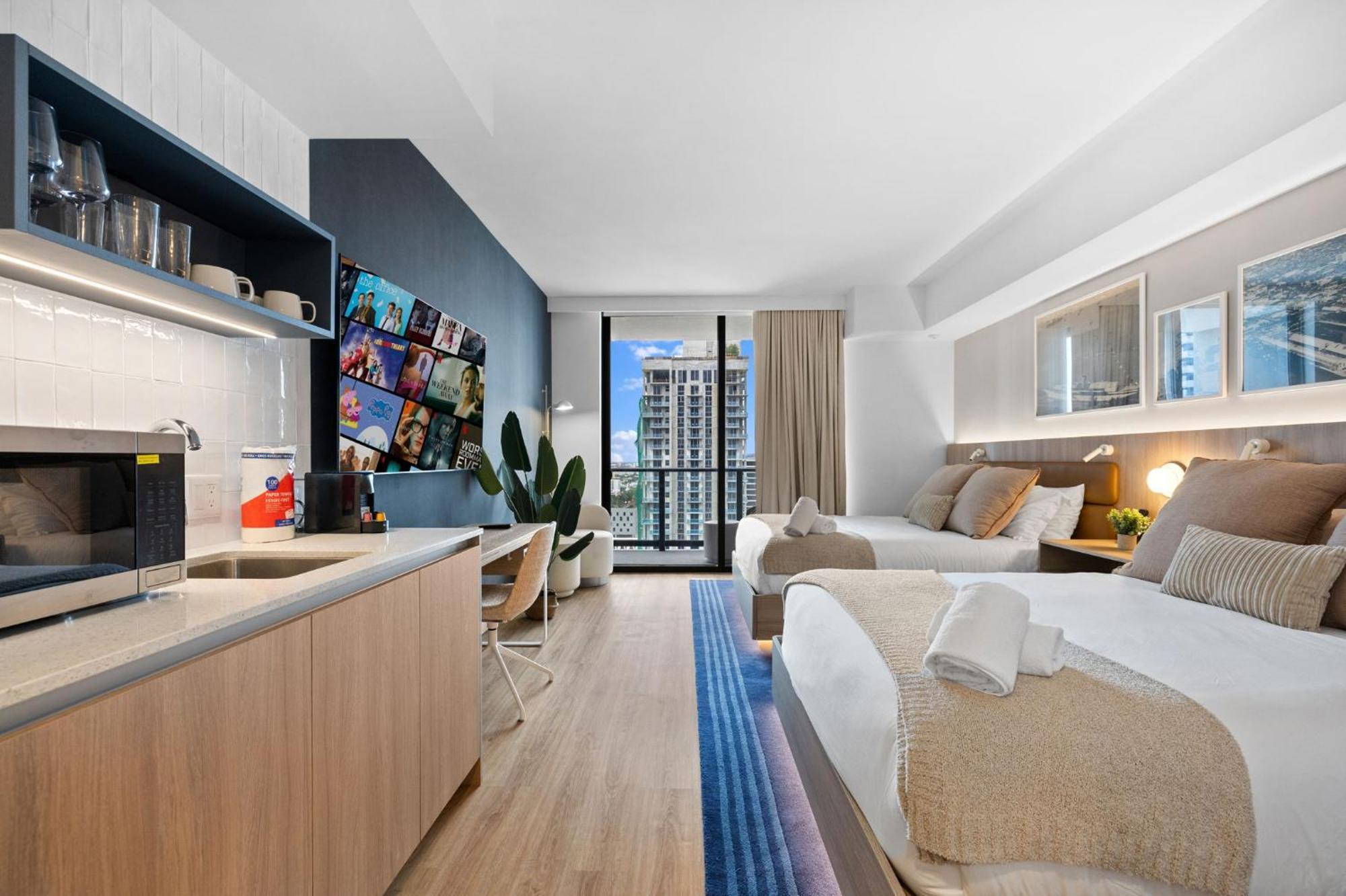 Free Parking! Stylish W Views Appartement Miami